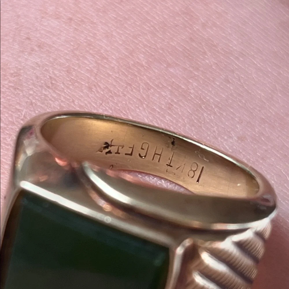 18kthgf ring classic men